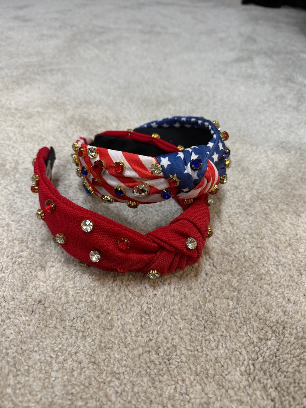 Twine & Love Rhinestone Knot Headband bundle